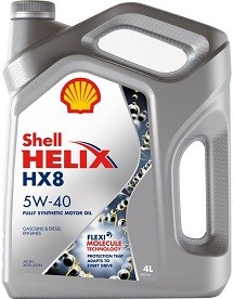 Shell Helix HX8 Synthetic 5W-40   - -  " ",  " " .  
